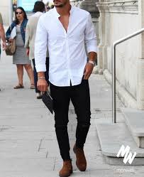 Pin By Kawinzi Musau On Kleding Mens Fashion Suits Mens Fashion White Business Casual Men