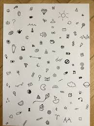 Sizlere bullet journal, ajanda defter kenarlarına süsleme . Kucuk Dovmeler Kolay