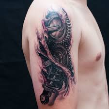 Amazon advertising find, attract, and engage customers: Top 80 Best Biomechanical Tattoos For Men Improb