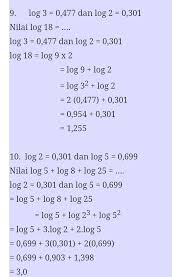 Simak sejarah logaritma jost burgi, agar kemampuan matematikamu semakin canggih! Contoh Soal Logaritma Penjumlahan Dan Pengurangan Contoh Soal Logaritma Pecahan Dan Pembahasannya Kumpulan Soal Pelajaran 7 Caranya Mudah Selisih Artinya Hanya Melakukan Operasi Pengurangan Antara Suhu Di Lereng Dan Di
