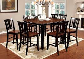 Cherry wood chippendale style dining room with a duncan fife table a breakfront and a si formal dining room sets modern farmhouse dining room wood dining room. Transitional Style 7 Piece Counter Height Dining Set