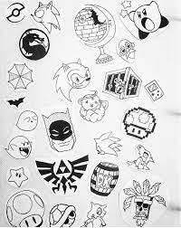 Days where we just want to curl up and binge our favorite netflix series. Simple Cartoon Tattoos Drawings Novocom Top