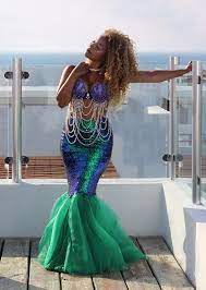 Drop Shipping Hotsale Sexy Mermaid Womens Adult Costume Halloween Costume Fancy Party Sequins Long Tail Full Skirt Full Skirt Skirt Skirtlong Full Skirts Aliexpress