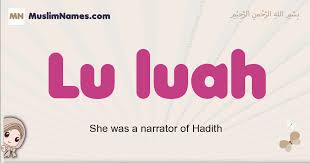Hinduism is the dominant religion of the indian subcontinent, india, nepal, mauritius and fiji have large population of hindu. Lu Luah Meaning Of The Muslim Baby Name Lu Luah