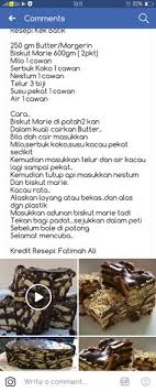 Kejap jer dah nak masuk bulan puasa lagi kan. Resepi Kek Batik Biskut Marie Tanpa Butter Resepikek Camored Com