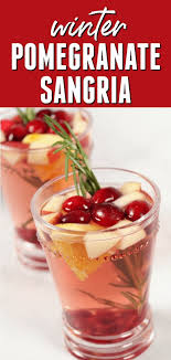 This Delicious Winter Cocktail Is One Of My Favorite White Sangria Recipes It S Bursting With White Sangria Recipe White Wine Sangria Recipe Sangria Recipes