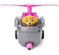 Amazon.com: Paw Patrol, Skye's - Vehículo de helicóptero con figura  coleccionable, para niños de 3 años en adelante : Juguetes y Juegos