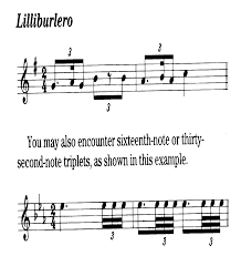 Definition of a musical triplet. Untitled