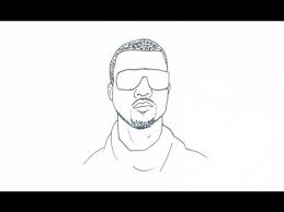 How To Draw Kanye West Drawings Art Art Drawings