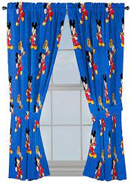 Amazon Com Jay Franco Disney Mickey Mouse Trophy 63 Inch Drapes 4 Piece Set Beautiful Room D Mickey Mouse Curtains Disney Mickey Mouse Mickey Mouse Bedding