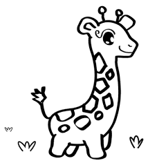 Kostenloses giraffen ausmalbild aus umrissen wie in einem malbuch. Giraffe Malvorlagen Kostenlos Coloring And Malvorlagan