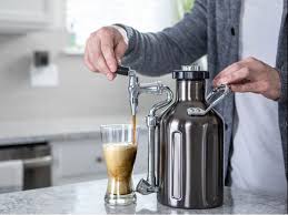 Cooking zone, eating area, family gathering spot. Ukeg Nitro Cold Brew Maker Growlerwerks The Grommet