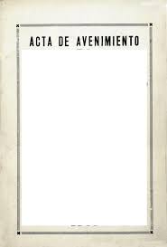ACIA DE AVENIMIENTO
