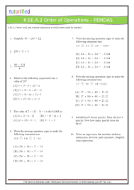 6.ee.c.9 worksheets