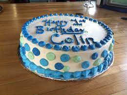Polka Dot Birthday Cake Bakery Cakes Cake Birthday Cake