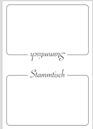 Moderne reserviert schilder vorlage für word, mit denen ihr besondere plätze im handumdrehen hübsch mit anhängern oder aufstellern markiert. Tischaufsteller Vorlage Reserviert Stammtisch Pdf Convictorius