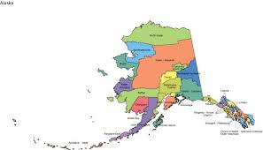 This map was created by a user. Alaska Map With Counties