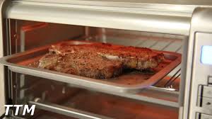 Learn how to broil skirt steak and flank steak that stays juicy and tender from oven to table and is ready in 15 minutes or less. Toaster Oven T Bone Steak Youtube