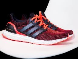 Black And Neon Orange Adidas Shoes Hyper Red Adidas Ultra Boost Solar Red This Color Way Not Getting A Lot Of Love The Bright Red Of The Laces And Fashion Shoes Adidas Ultra Boost Sneakers