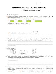 Sortare data popularitate pret crescator pret descrescator. Teste Matematica Clasa 3 Evaluare Finala