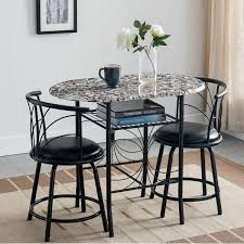 Annan 3 Piece Pub Table Set In 2020 Pub Dining Set Bar Table Pub Table Sets
