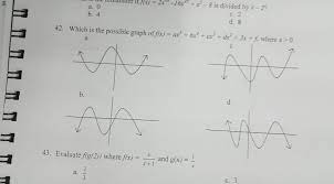 Identify the term containing the highest power of x to find the leading term. 5th Degree Polynomial With Positive Leading Coefficient Mathematics Stack Exchange