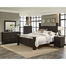 Standard Furniture Stonehill 4 Piece Poster Bedroom Set In Dark Brown Bedroom Sets Brown Furniture Bedroom Bedroom Furniture Design Dark Wood Bedroom Furniture