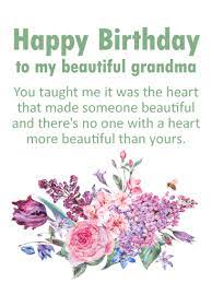 Dec 26, 2017 · happy birthday, granddaughter! To My Beautiful Grandma Happy Birthday Card Birthday Greeting Cards By Davia