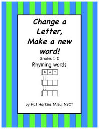 6 letter words made by unscrambling the letters in change. Change A Letter Make A New Word Worksheets Teaching Resources Tpt