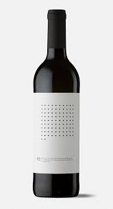 Dotted Grid Ninety Tsmgo Modern Wine Labels Wine Design Wine Label Design