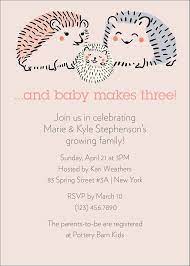 Hedgehogs Baby Shower Invitation Paper Source