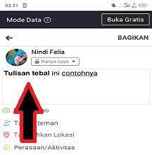 Tetapi pengguna memiliki kemampuan untuk menarik perhatian ke pembaruan status facebook yang penting dengan mengatur teksnya dalam huruf tebal. Cara Membuat Tulisan Tebal Di Fb Lite Android Tanpa Aplikasi Wafbig
