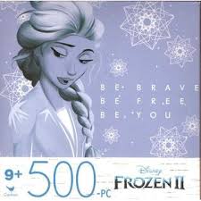No matter whether you are looking for a +1000 piece or a +500 piece puzzle , from young children to the real jigsaw enthusiast, we've got you covered with 7 different options, ranging from easy to difficult: Cardinal Games Disney Frozen 2 500 Piece Jigsaw Puzzle