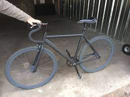 Apex Customs Matte Black Plasti Dipped Bicycle Bicycle Skibike Fixie