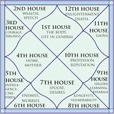 Vedic Astrology House Meanings Vedic Astrology Astrology Numerology Astrology