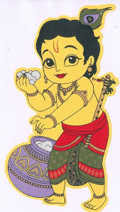 Krishna Krishna Drawing Krishna Art Little Krishna