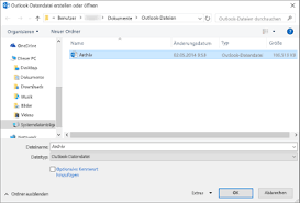 Information in this article applies to outlook 2013 and 2010, although the steps are similar in earlier versions. Offnen Und Suchen Von Elementen In Outlook Datendatei Pst Outlook