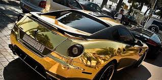 50 Images Of Dubai The City S Eccentricities Gold Car Ferrari 599 Super Cars