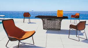 Contemporary outdoor patio design pictures. Kettal Outdoor Furniture The Maia Furniture Collection A Truly Modern Design With A Hint Of Retro Inspiration