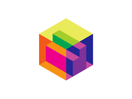 Letter D Cube For A 3d Scanner Isometric Logo Design Symbol Logo Design 3d Logo Design Identity Design Logo