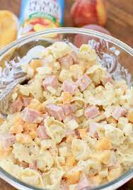 Ham And Cheese Tortellini Pasta Salad Recipe Pasta Salad With Tortellini Cold Pasta Salad Recipes Pasta Salad