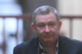 Behind the court doors