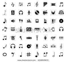 Music Icons Set Icon Set Vector Icon Set Web Icons Free for commercial use (include link to authors website) & creative commons.