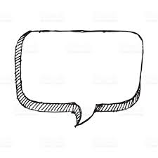 Doodle Speech Bubble Icon Hand Draw Speech Bubble How To Draw Hands Drawing Illustration