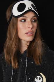 Black fleece short dressing gown "Jack"