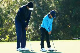 The epic mind game tiger woods played on phil mickelson at the masters. Tiger Woods And Son Charlie Show Off Incredible Golf Skills In Epic Video Footage Golf Sport Express Co Uk