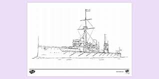 Coloring army sniper coloring page free printable pages navy. Free Battleship Colouring Colouring Sheets