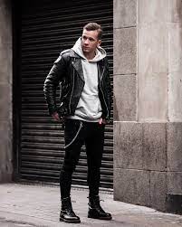 Stefan John Turner On Instagram Simple Streetstyle Look Hope You Have A Great Weekend G Mens Biker Style Leather Jacket Street Style Jackets Men Fashion