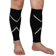 Ilooper 1 Pair Calf Compression Sleeve For Men And Women Leg Support Socks Helps Shin Splints Calf Pain Relief For Ba Golf Clothing And Accessories Compr