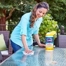 Clean and disinfect with a powerful flush wipes) no bleach: Clorox 75 Count Crisp Lemon Fresh Scent Disinfecting Wet Wipes 3 Pack 4460030208 The Home Depot